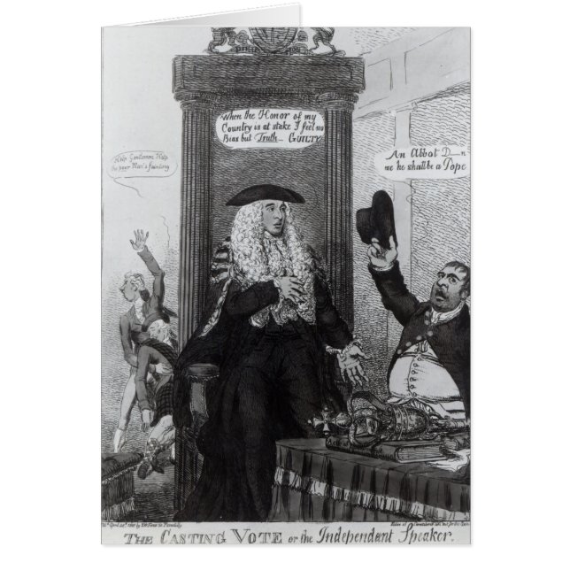 決定票、か独立したスピーカー (正面)