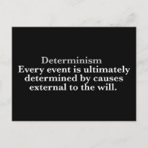 決定論の定義No Free Will Determinist
