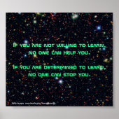 決定 – ポスター (正面)