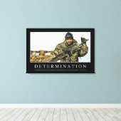 決定：感動的引用文 キャンバスプリント (インサイチュ (ウッドフロア))