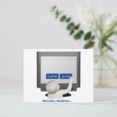 決定、決定… ポストカード (スタンド正面)