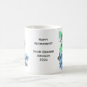 決忘れして引退しない コーヒーマグカップ (中央)