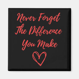 決忘れして違いはない マグネット