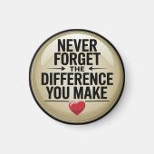 決忘れして違いはない マグネット (正面)