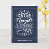 決忘れして違いを作った カード (黄色い花)