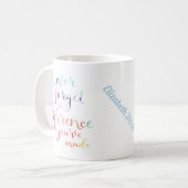 決忘れして違いを作った コーヒーマグカップ (正面左)