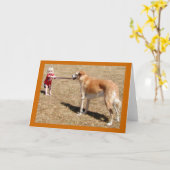 決意のグリーティングカード カード (黄色い花)