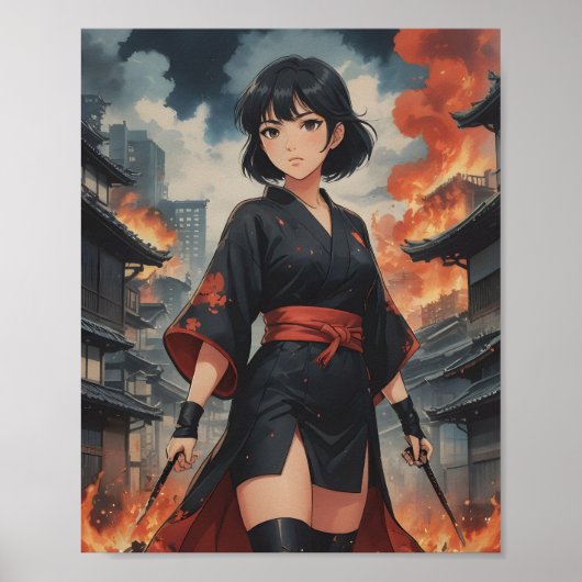 決意の炎 ポスター (正面)