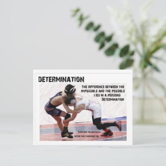 決意 ポストカード (スタンド正面)