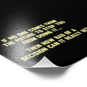 決断が本当にどれほど悪いのか? フォトプリント (角)