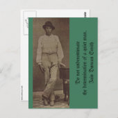 決断を過小評価しない ポストカード (正面/裏面)