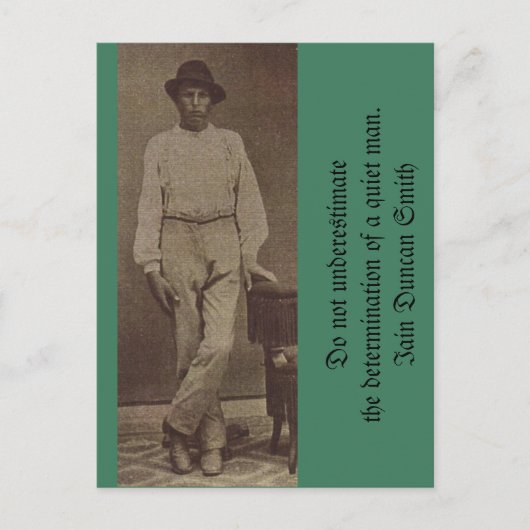 決断を過小評価しない ポストカード (正面)