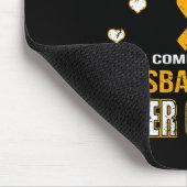 決来して行かない夫と与えの白血病 マウスパッド (コーナー)