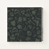 決死隊 |キャラクターアイコンのパターン ノートブック (裏面)