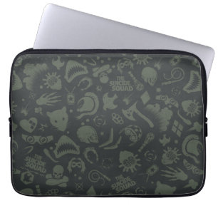 決死隊  キャラクターアイコンのパターン ラップトップスリーブ