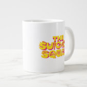 決死隊 |キャラクターアイコンロゴ ジャンボコーヒーマグカップ (正面右)