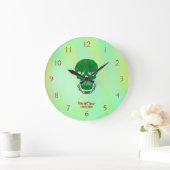 決死隊 |キラークロックの頭アイコン ラージ壁時計 (ホーム)