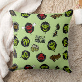 決死隊 |キラークロック絵文字 クッション (ブランケット)