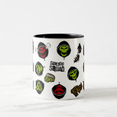 決死隊 |キラークロック絵文字 ツートーンマグカップ (中央)