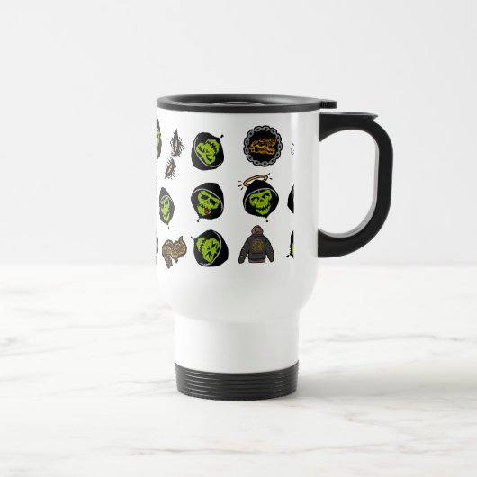 決死隊 |キラークロック絵文字 トラベルマグ (右)