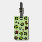 決死隊 |キラークロック絵文字 ラゲッジタグ (正面縦)