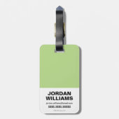 決死隊 |キラークロック絵文字 ラゲッジタグ (裏面縦)