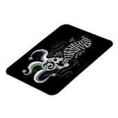 決死隊 |ジョーカースカル – ハハ マグネット (左側)