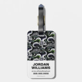 決死隊 |ジョーカースカル – ハハ ラゲッジタグ (裏面縦)