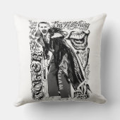 決死隊 |ジョーカータイポグラフィ写真 クッション (裏面)