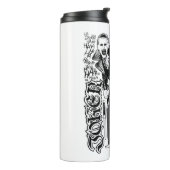 決死隊 |ジョーカータイポグラフィ写真 タンブラー (回転左)