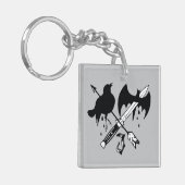 決死隊 |ジョーカー記号 キーホルダー (正面左)