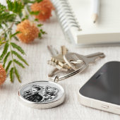 決死隊 |ジョーカー&ハーレーエアブラシタトゥー キーホルダー (側面)