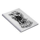 決死隊 |ジョーカー&ハーレーエアブラシタトゥー ノートブック (右側)