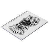 決死隊 |ジョーカー&ハーレーエアブラシタトゥー ノートブック (左側)