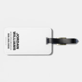 決死隊 |ジョーカー&ハーレーエアブラシタトゥー ラゲッジタグ (裏面横)