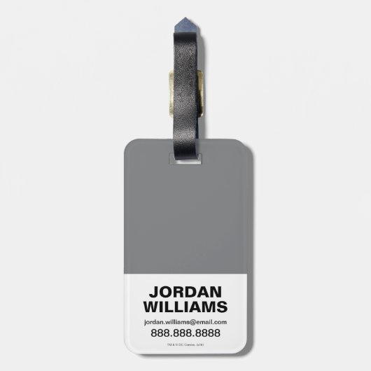 決死隊 |スクかわいらし熱狂するワッドガールズ ラゲッジタグ (裏面縦)