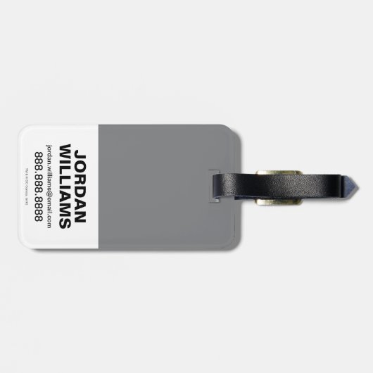 決死隊 |スクかわいらし熱狂するワッドガールズ ラゲッジタグ (裏面横)