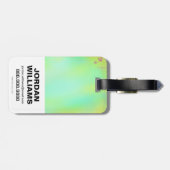 決死隊 |スリプクノットヘッドアイコン ラゲッジタグ (裏面横)