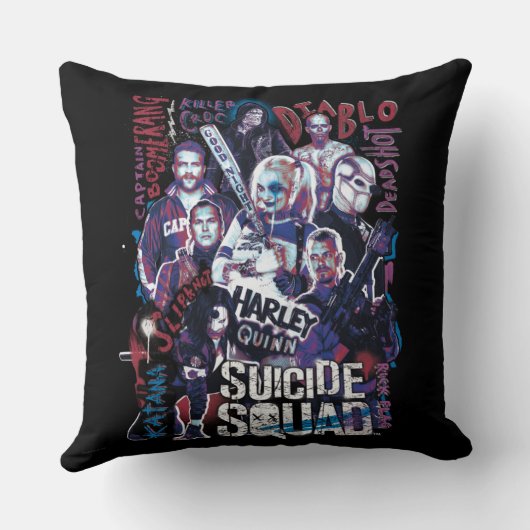 決死隊 |タスクフォースXタイポグラフィ写真 クッション (裏面)