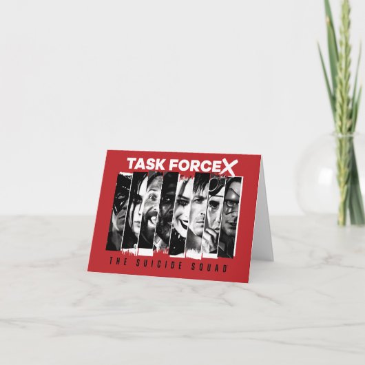 決死隊 |タスクフォースX ノートカード (正面)
