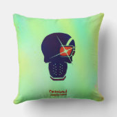 決死隊 |デッドショットヘッドアイコン クッション (裏面)