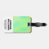 決死隊 |デッドショットヘッドアイコン ラゲッジタグ (裏面横)