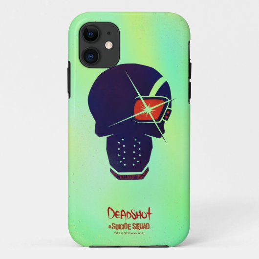 決死隊 |デッドショットヘッドアイコン Case-Mate iPhoneケース (裏面)