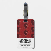 決死隊 |デッドショット漫画ブックアート ラゲッジタグ (裏面縦)