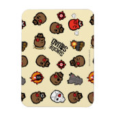 決死隊 |デッドショット絵文字のパターン マグネット (縦)