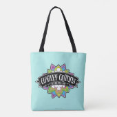 決死隊 |ハーレークインズタトゥーパーラーロータス トートバッグ (裏面)