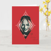 決死隊 |ハーレークインダイヤモンドターゲット カード (黄色い花)