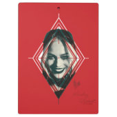 決死隊 |ハーレークインダイヤモンドターゲット クリップボード (裏面)