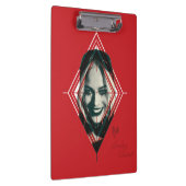 決死隊 |ハーレークインダイヤモンドターゲット クリップボード (右)