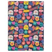 決死隊 |ハーレークインバッジパターン クリップボード (裏面)